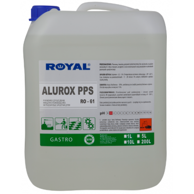 Płyn do mycia i dezynfekcji podłóg i ścian Alurox PPS 5 l